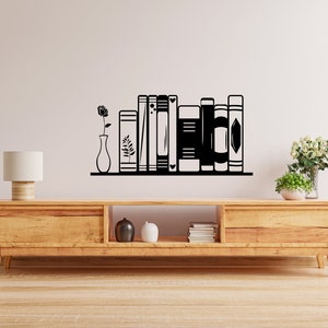 Book Decal Book Wall Decal Book Wall Sticker Book Wall Art Home Decor Wall Art BB011