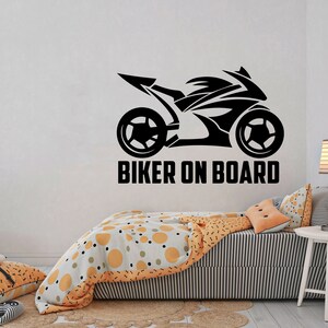 Motorcycle Decal Motorcycle Wall Decal Motorcycle Wall Sticker Motorcycle Wall Art Home Decor Wall Art M0018