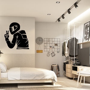 Motorcycle Decal Motorcycle Wall Decal Motorcycle Wall Sticker Motorcycle Wall Art Home Decor Wall Art M006
