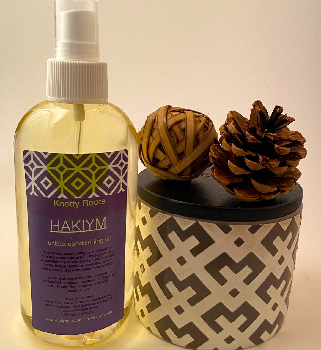 Knotty Roots HAKIYM unisex Conditioning Hair & Body Etsy