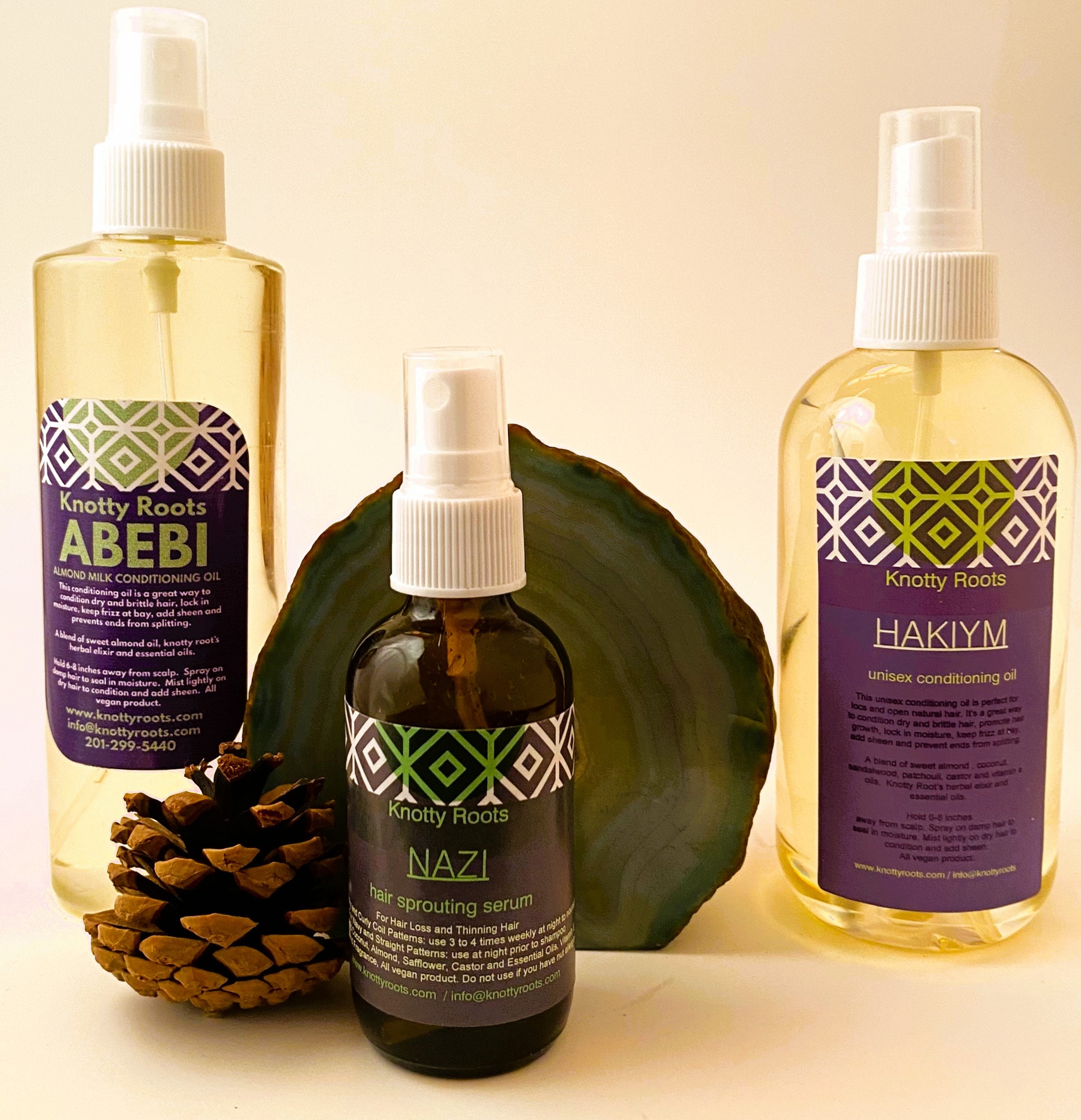 Knotty Roots NAZI hair Sprouting Serum Etsy