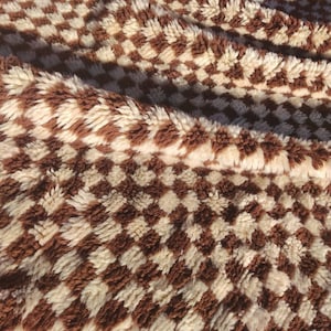 Moroccan square rug, brown white Moroccan rug, modern ivory rug, Berber Berber rug, custom order, abstract design rug with natural wool