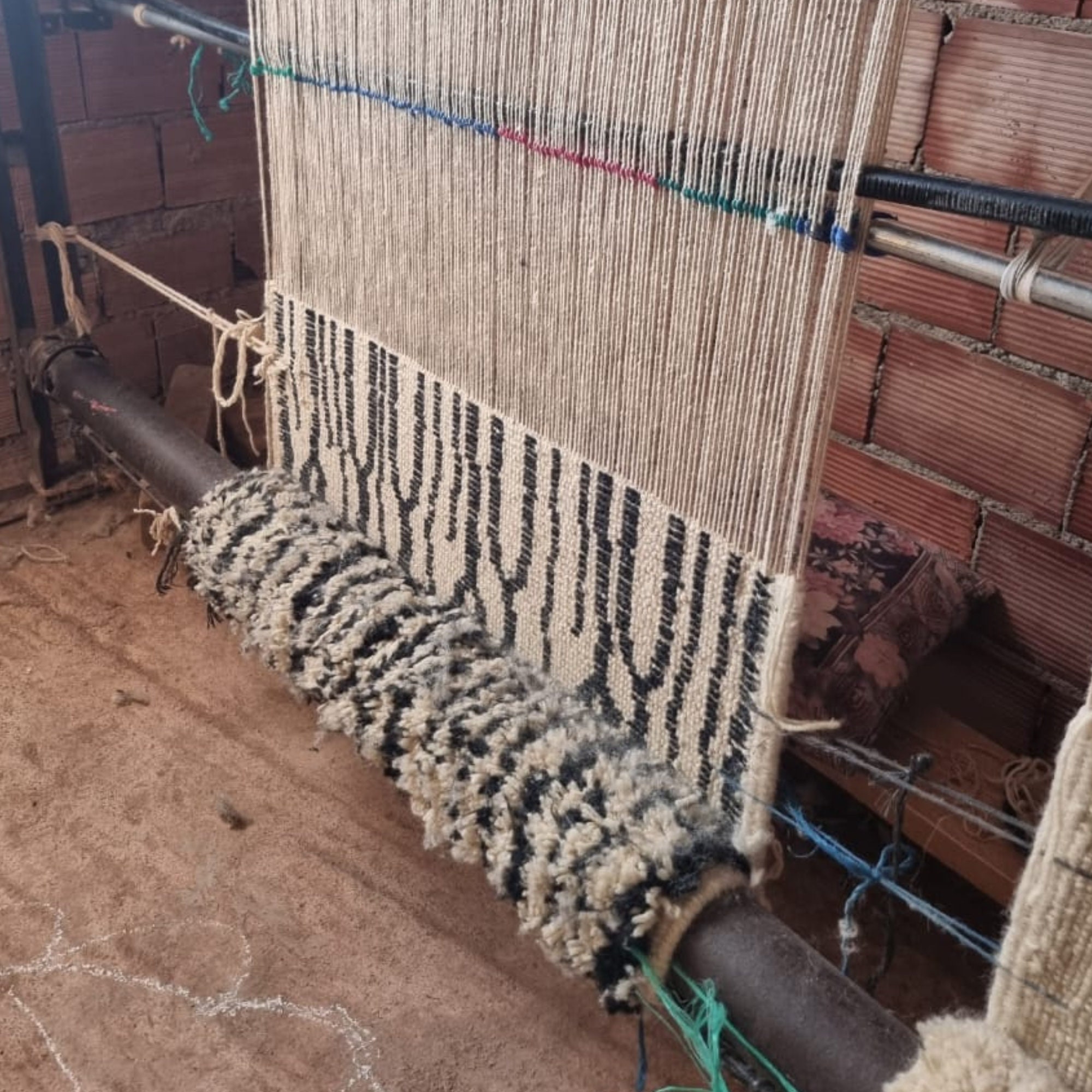 Moroccan Rug White , White Morocco Rug , 8x10 Feet , Morocco Rug