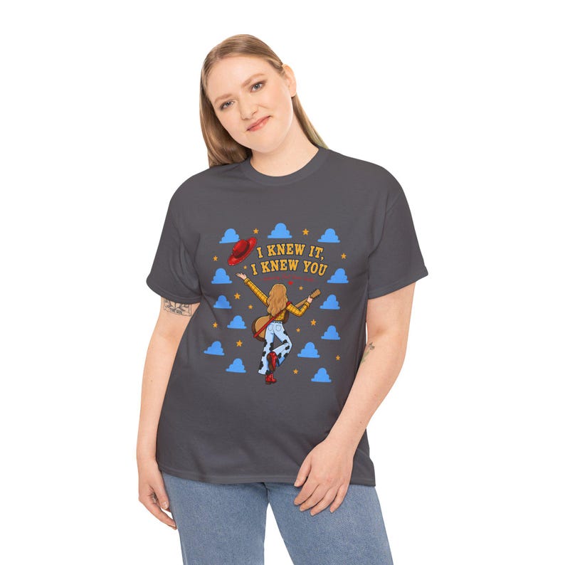 I Knew It, I Knew You Shirt | TS Toy Story | Cowgirl Era Graphic Tee | Western Friendship Shirt | Country Music Inspired Tee image 6