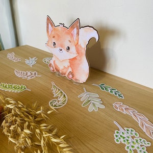 Foliage Forest table runner birthday, baptism... image 2