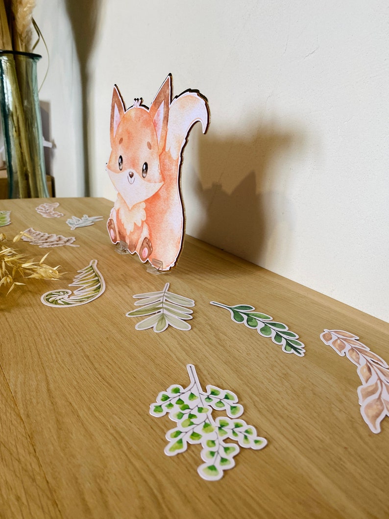 Foliage Forest table runner birthday, baptism... image 4