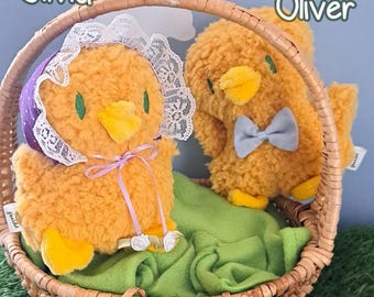 NEW - Dapper and Fancy Chick Plushies