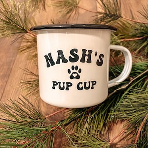 Puppuccino Mug - Pup Cup - Gift for Dog