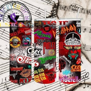 Rock Band Tumbler