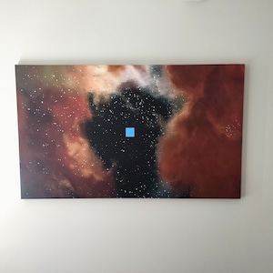 Zima Blue Love Death Robots Canvas Wall Art