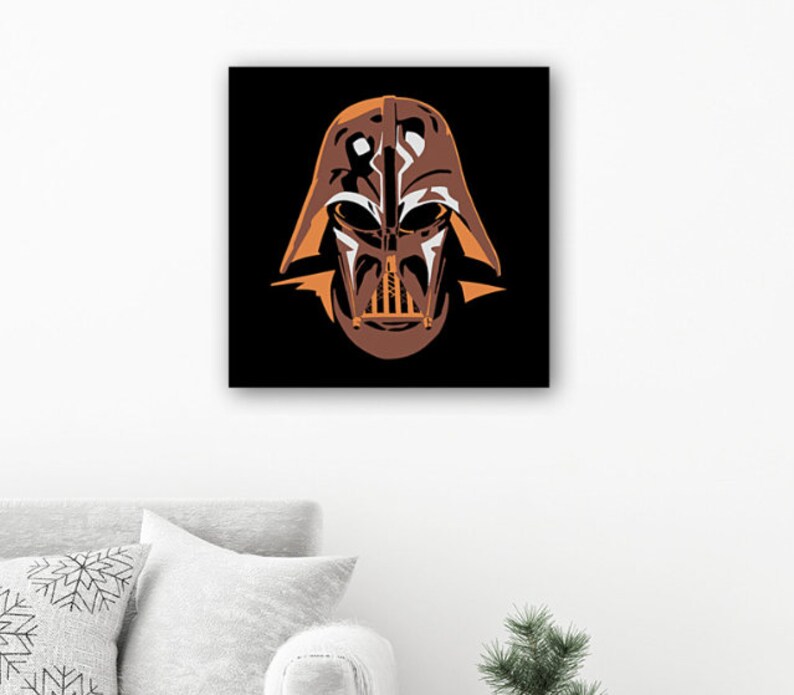 Ahsoka X Vader Canvas Etsy