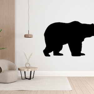 Mama Bear Svg| Papa Bear Svg| Baby Bear Svg| Black Bear Svg| Family Bear Silhouette Svg| Mama Bear Png| Bear Body Svg| Bear Cricut File image 7