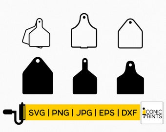Cow Tag Laser Svg| Cow Tag Svg| Cow Svg| Ear Tag Svg| Livestock Ear Tag| Cattle Ear Tag Svg| Instant Download
