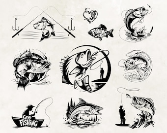 Fishing Svg | Fishing Svg Bundle | Fishing Svg for Cricut | Fishing Svg Sayings | Fishing Svg Decals | Fishing Cut File | Vector Png Jpg Eps
