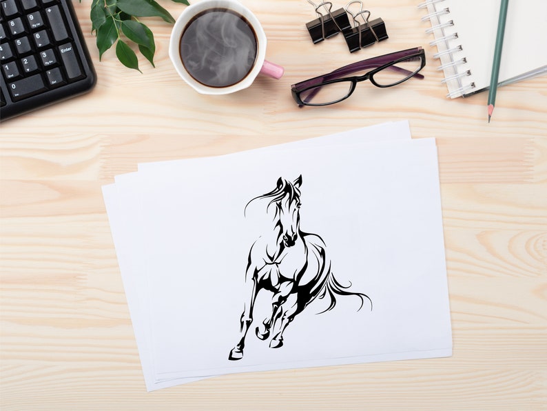 Paard-svg| Paard png| Rodeo-svg| Paarden-svg| Paard shirt Svg| Hoefijzer-svg| Bundel paard-svg| Paardencricut| Paard silhouet Svg|Schattig paard afbeelding 10