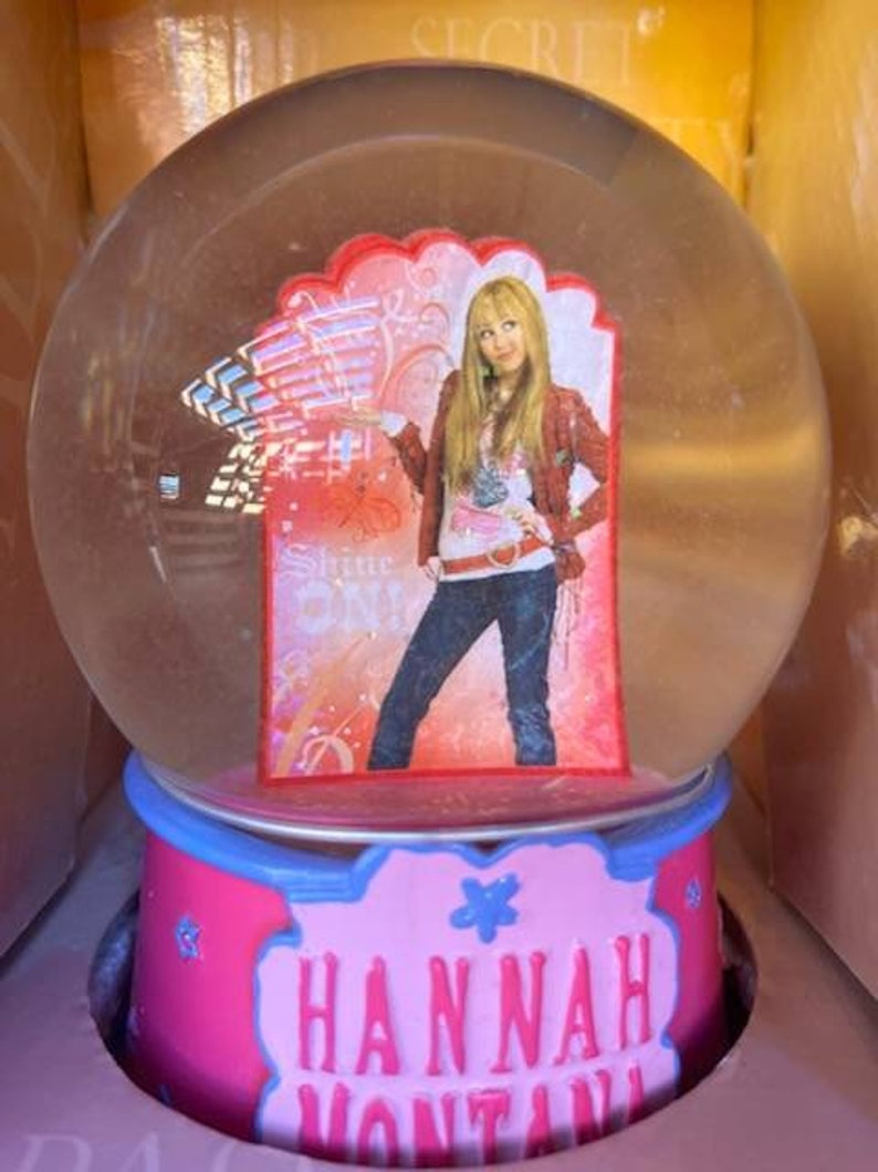 Hannah Montana Snow Globe Etsy