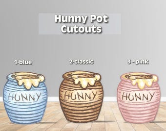 Recortes de maceta de Winnie the Pooh Hunny