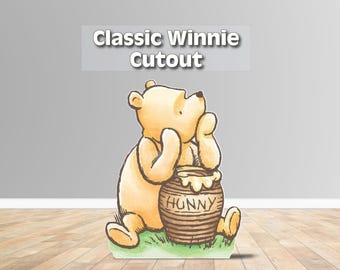 Recorte de Winnie the Pooh / decoración clásica para fiestas, baby shower