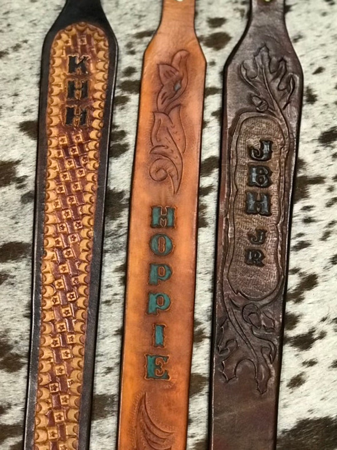 Custom Leather Rifle Strap Etsy