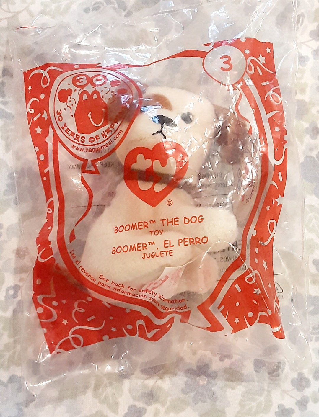 Ty Tiny Beanie Baby boomer the Dog Plush - Etsy