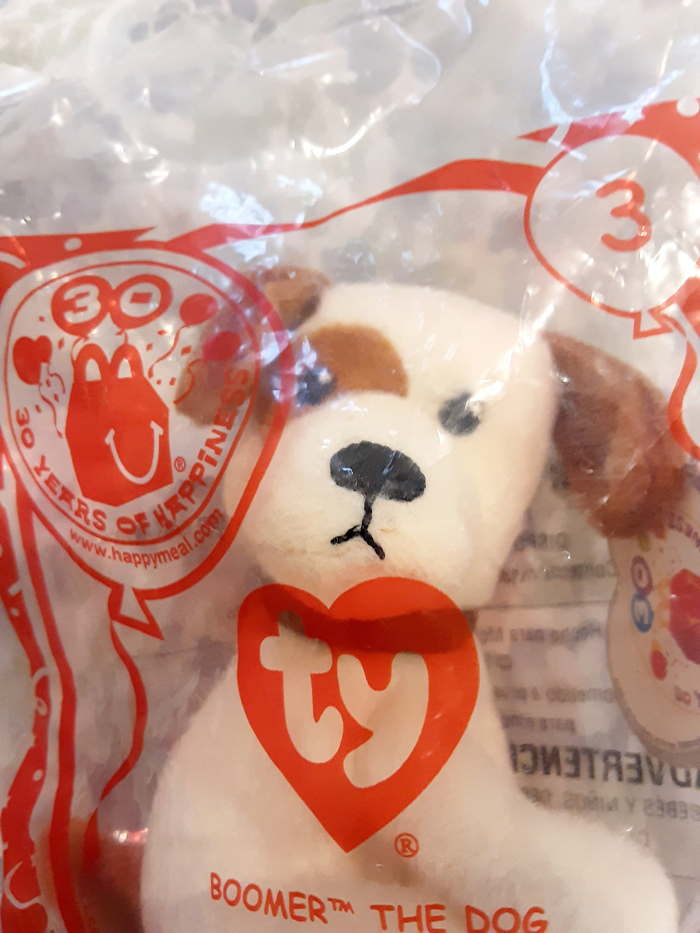 Ty Tiny Beanie Baby boomer the Dog Plush - Etsy