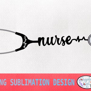 Nurse Stethoscope png -  Nurse png for sublimation, Stethoscope png - Gift for nurses Digital - Nursing png - Stethoscope Heart - Nurse Life