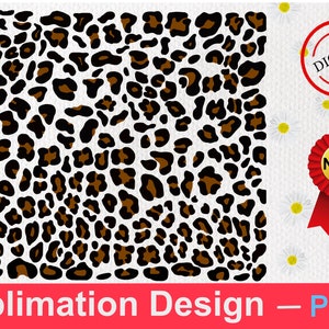 Leopard Sublimation Design, Leopard Print png, Leopard Designs, Leopard png, Clip Art Design, Instant Digital Download