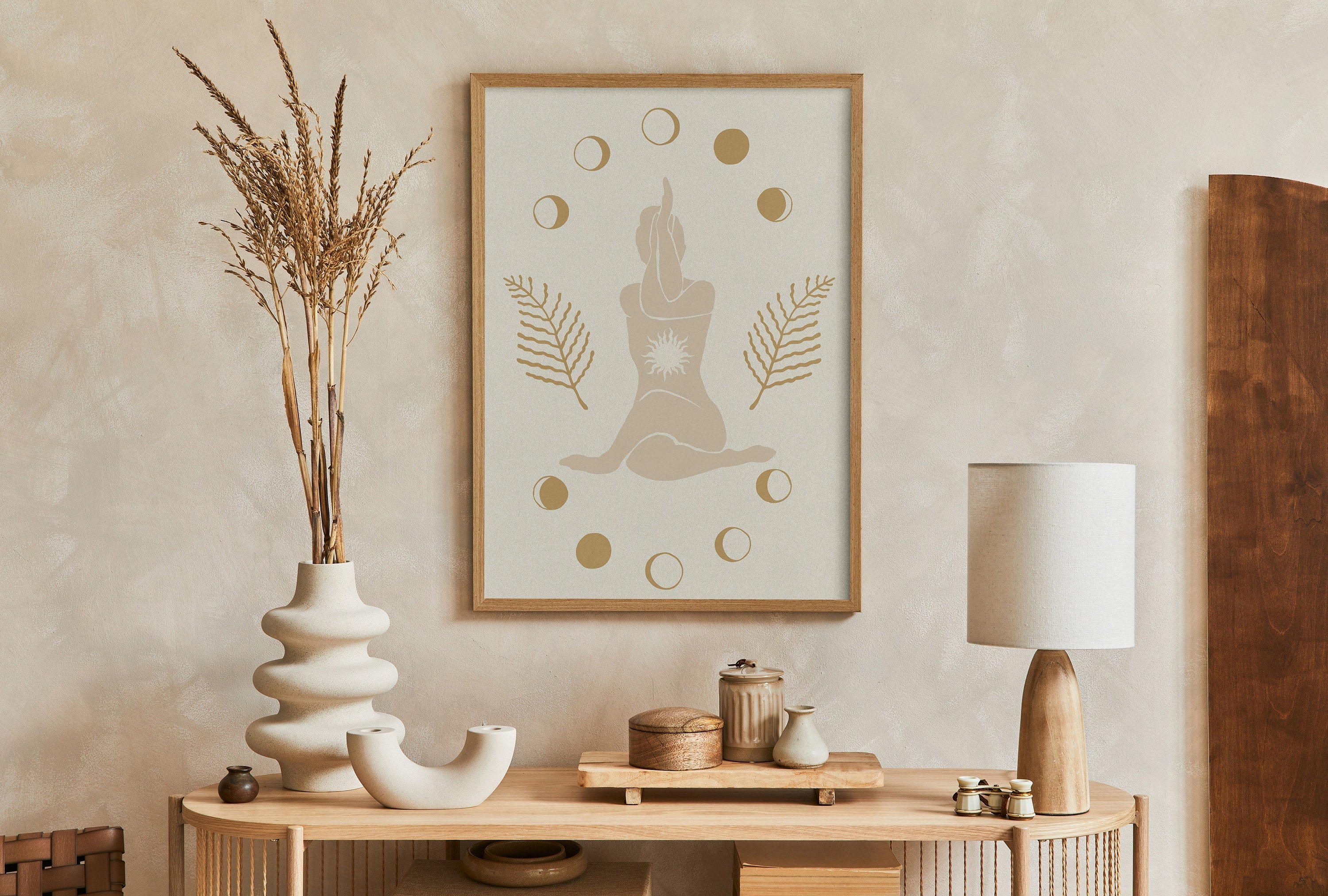 Discover Yoga Wall Art Poster