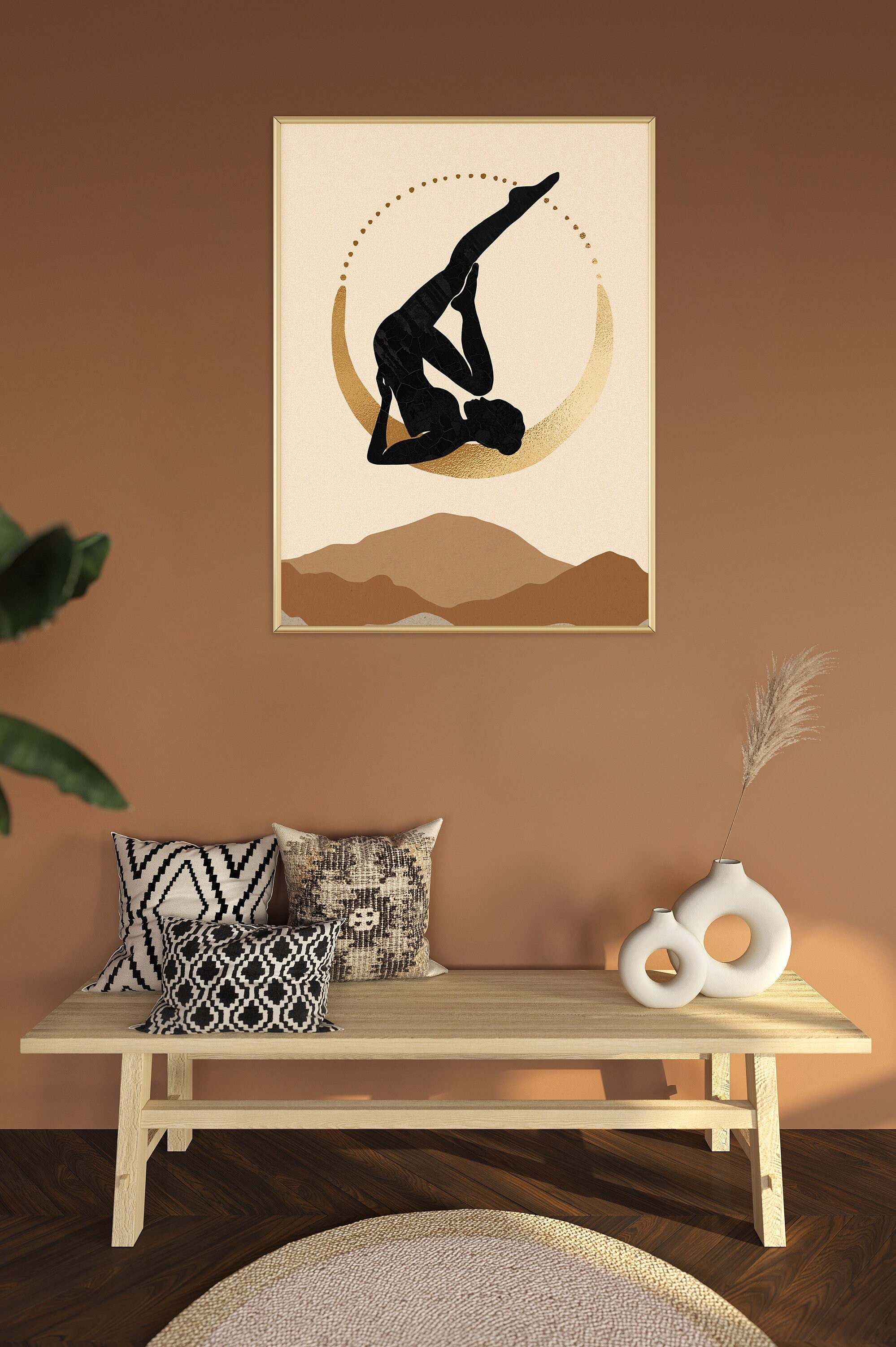 Discover Yoga Wall Art Poster