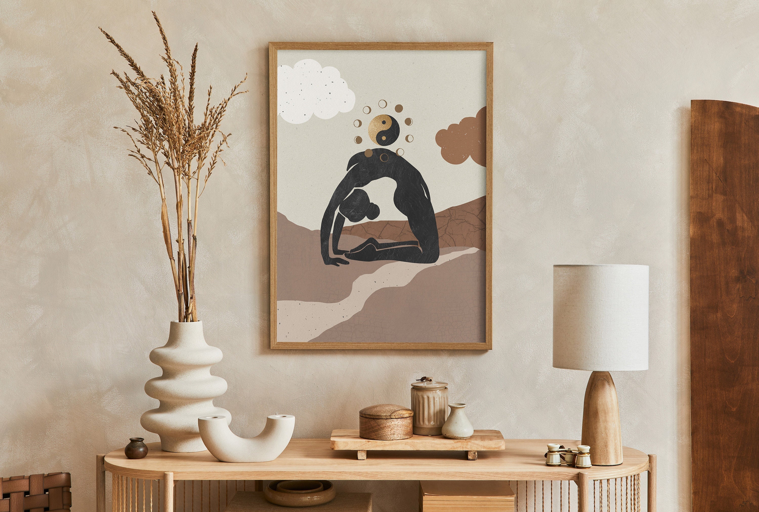 Discover Yoga Wall Art Poster