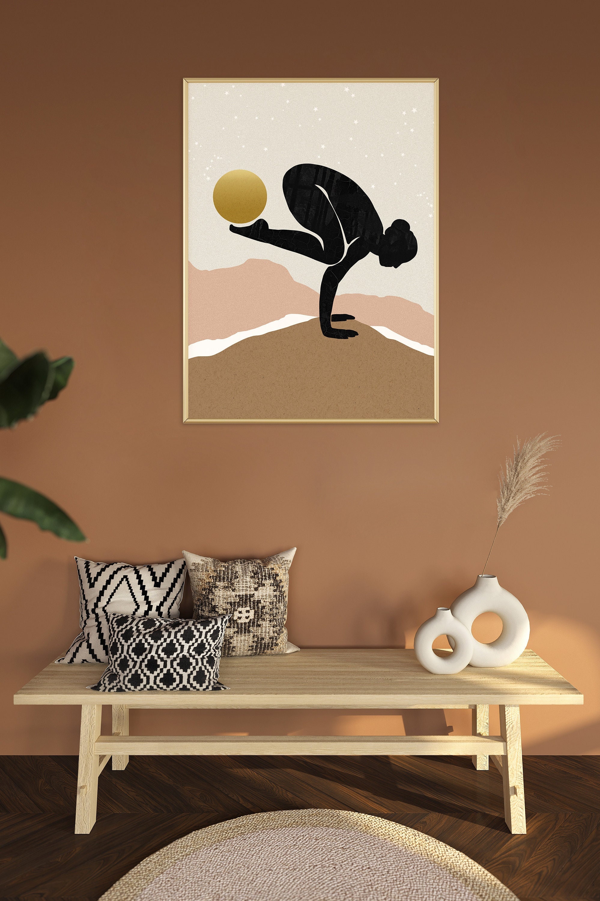 Discover Yoga Wall Art Poster