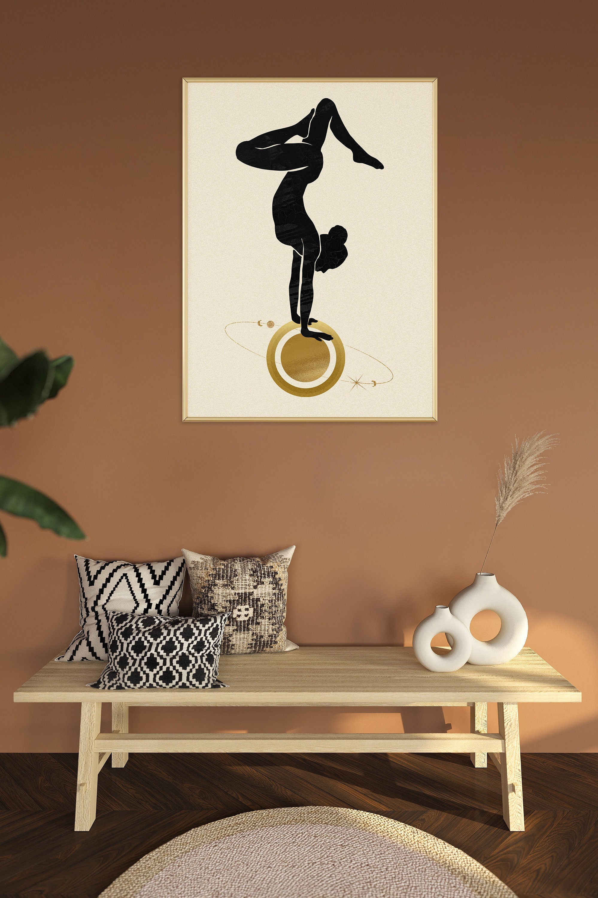 Discover Yoga Wall Art Poster