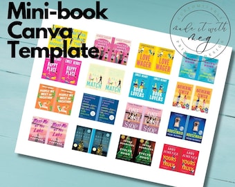 Mini-Book TBR Canva Template