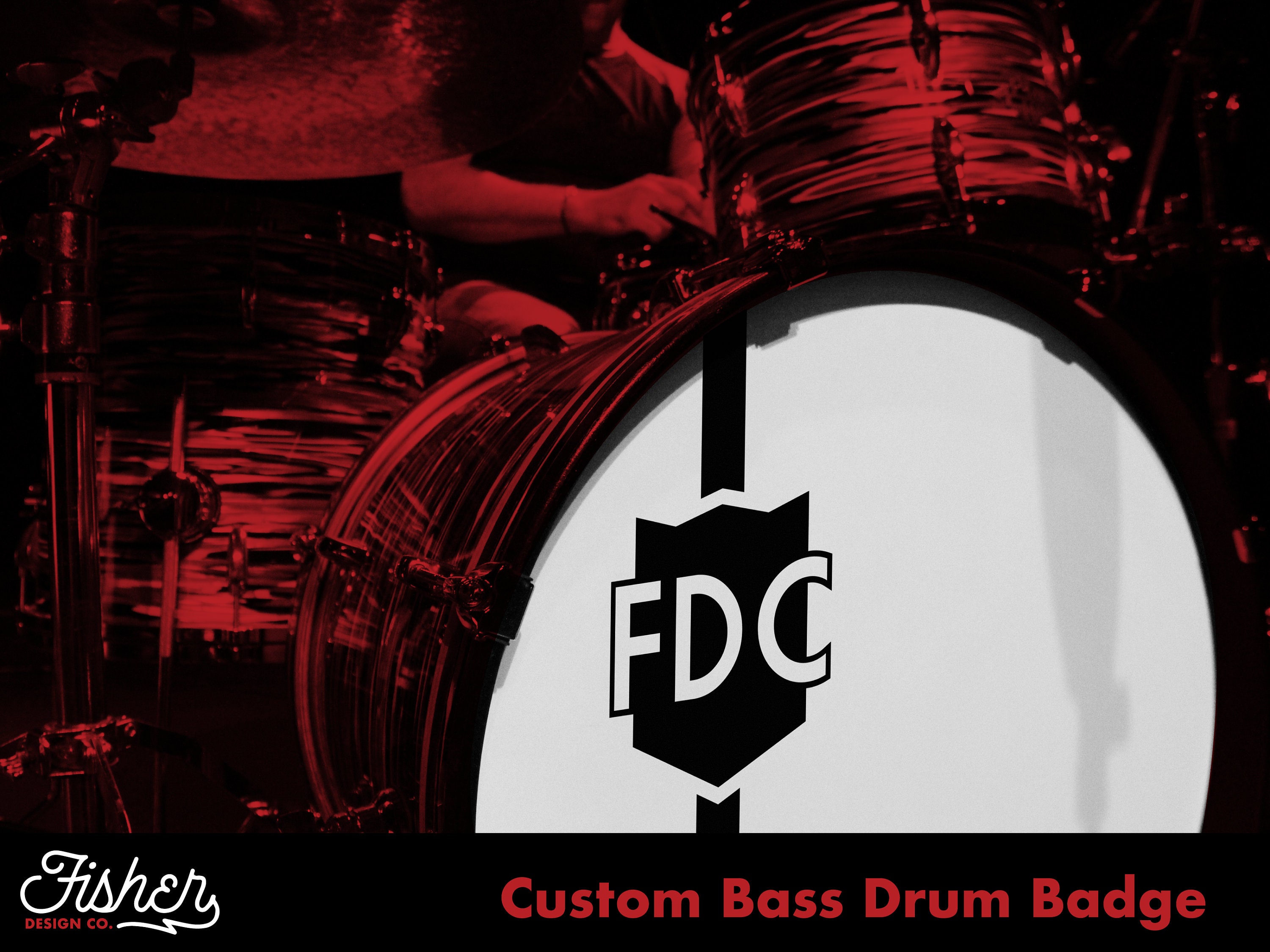 Custom Bass Drum Shield Bass Drum Badge Bass Drum Head Etsy Canada