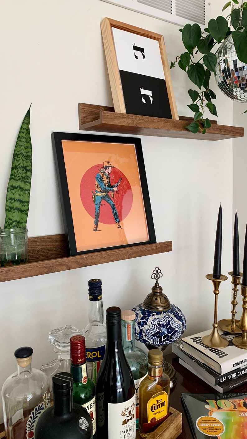 Western Prints Western Comicbook Cowboy Art Pop Art Retro Comic Book