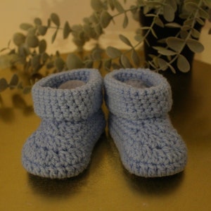 Baby Booties - Hand gehäkelt