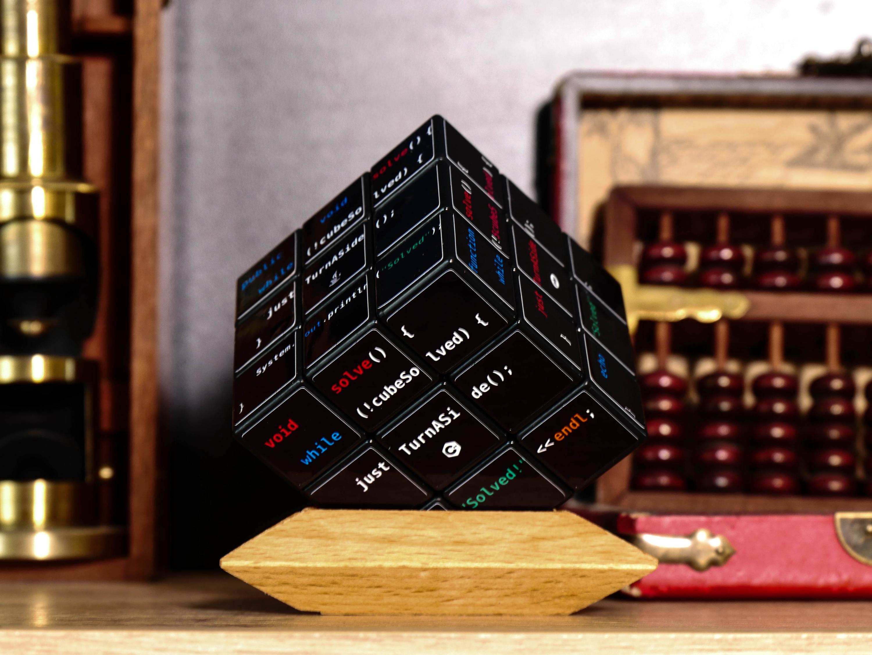 Rubik&#39;s Cube Scientific Edition &quot;Programmer&quot;, 3x3 Encoder Cube Puzzle