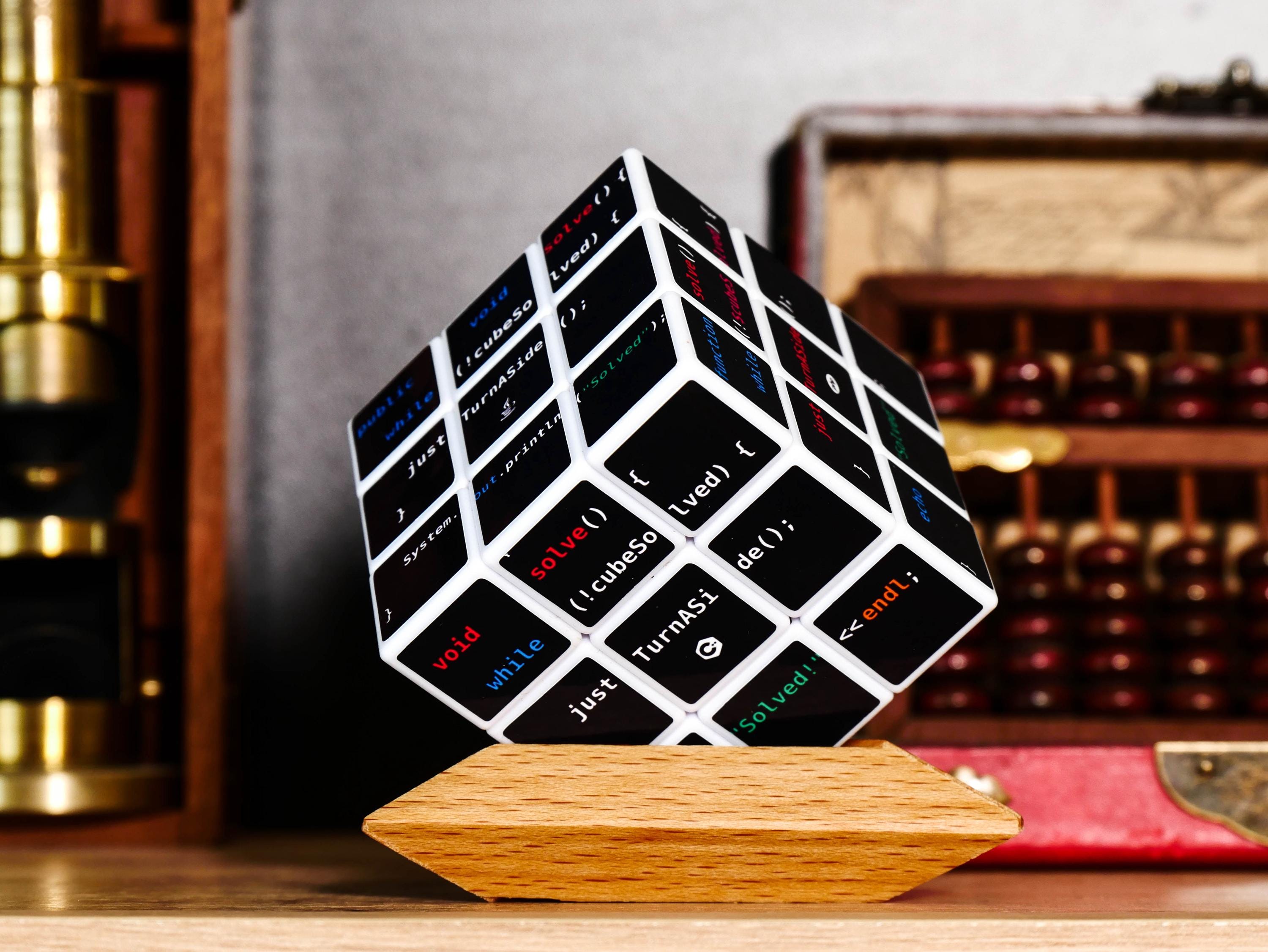 Rubik&#39;s Cube Scientific Edition &quot;Programmer&quot;, 3x3 Encoder Cube Puzzle