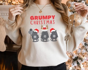Grumpy Cat Sweater - Etsy