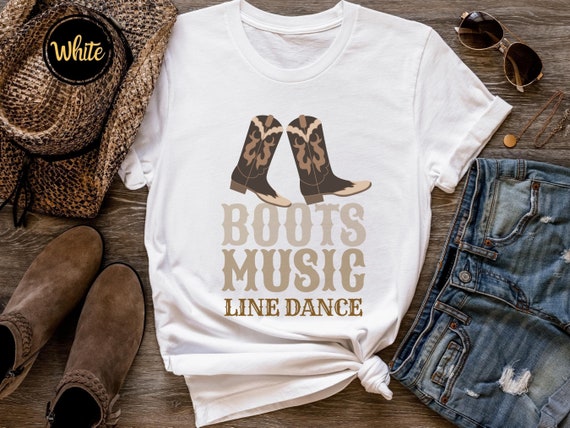 Cowboy boots deals line dance