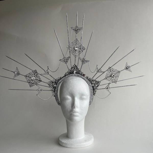 cuban flower headpiece