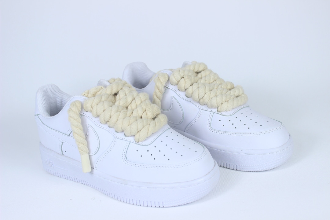 Lacets épais en corde airforce 1 custom femme et homme - Etsy France
