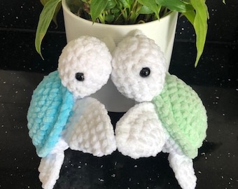 Small Crochet Turtle Pattern: Plush Amigurumi (PDF Pattern)
