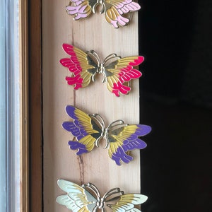 DIY Glam Waist Belt  Creative Pink Butterfly