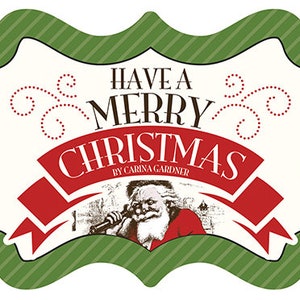 Carta Bella - Have a Merry Christmas- Chipboard Accents CBHMC45017
