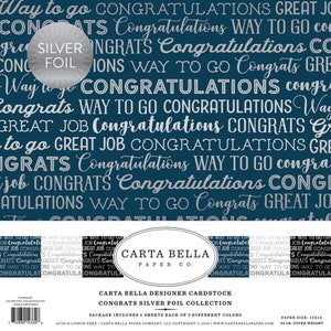 Carta Bella - CONGRATS FOIL - 12 x 12 Collection Kit