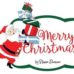 Carta Bella - MERRY CHRISTMAS by Steve Duncan - Frames & Tags