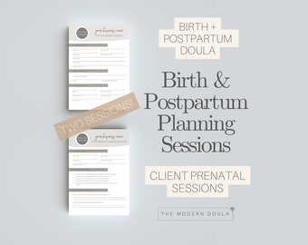 Birth Doula Prenatal Visits, Client Intake Forms, Doula Appointment, Birth Planning, Doula Paperwork, Doula Template, Doula Forms