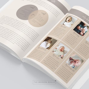 May include: A guide to understanding why babies cry, with illustrations of babies in different poses and text explaining the reasons for their crying. The guide includes tips on how to soothe a crying baby.