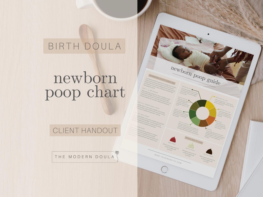 Baby Poop Guide, Postpartum Doula Resources, Doula Client Handouts ...